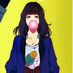cp动漫头像,一男一女,淡青色
