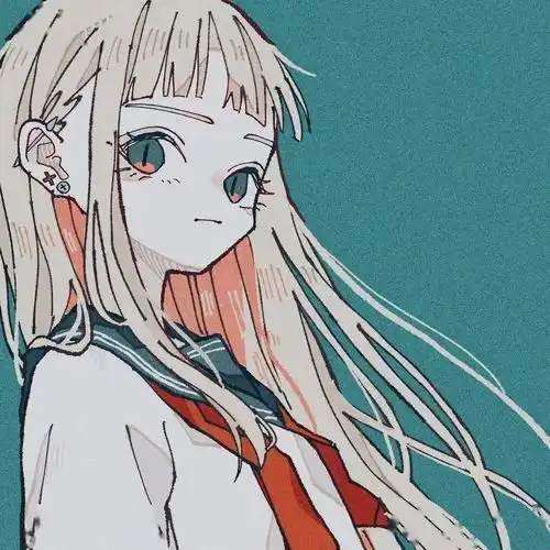 动漫女头酷女孩动漫头像
