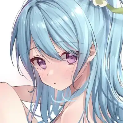 蓝色系动漫优质女头集
