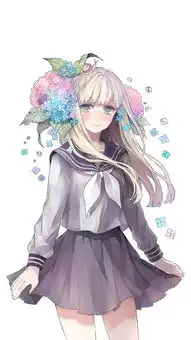 插画动漫少女手绘制服苹果手机高清壁纸750x1334爱思助手

