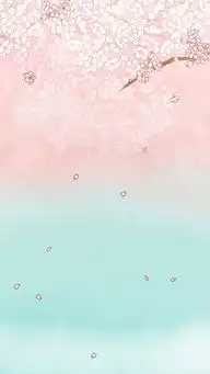 hi壁纸樱花.平铺.过渡色
