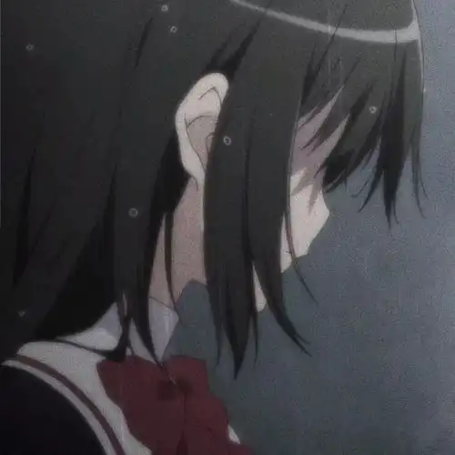 头像微丧系动漫女头
