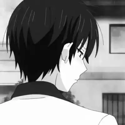 动漫男生头像帅气高冷透过眼角泪滴想起你
