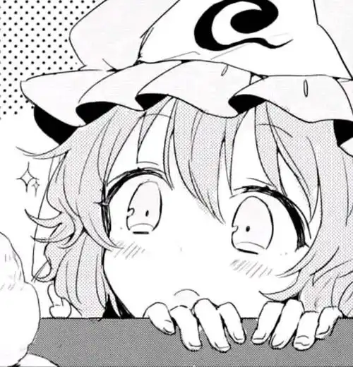 优质黑白漫画头像晚安米娜桑
