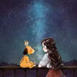 治愈系插画今生,愿像画里的女孩这样活
