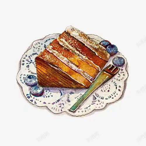 美味糕点设计图片免费下载页面网页平面电商创意素材美食手绘素材
