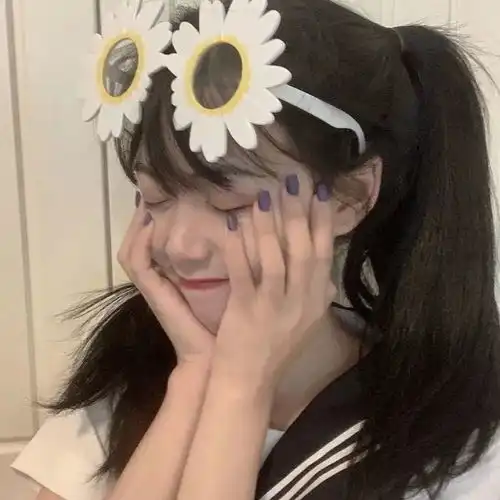 可爱女生头像真人头像女生
