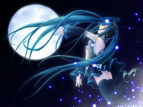 新月初音浏览照片
