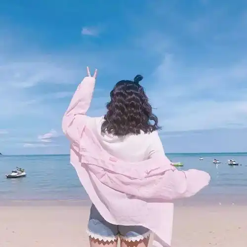 不露脸背影头像
