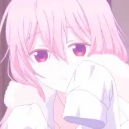 有些人不属于自己但是遇见了也弥足珍贵粉色系二次元女生头像
