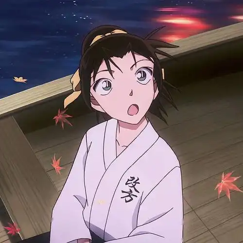 柯南最被大家忽视的一位女神,她的美绝无仅有,平次有福了
