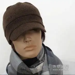 皮肤白的男生,帽檐男保暖帽,戴什么颜色的好看
