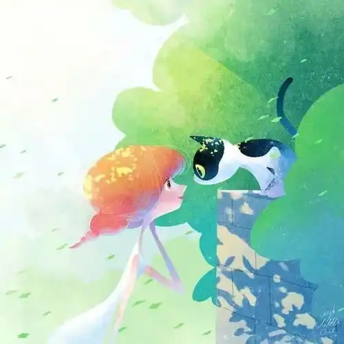 台湾超治愈系插画师,每颗星星散发着一样的光,照亮彼此
