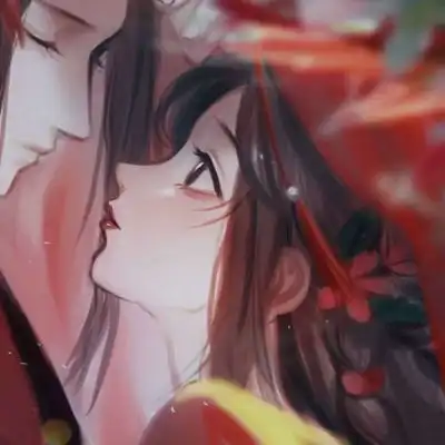 古风情侣头像什么时候来我身边
