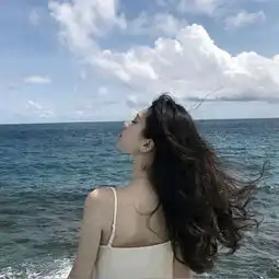 社会女头像背影女人最适合的微信头像图片
