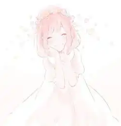 有没有像这种眯着眼笑的动漫女孩头像
