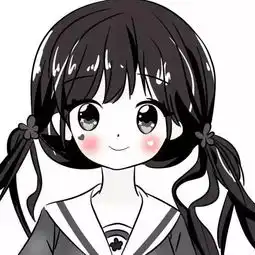 萌系女生二次元动漫头像
