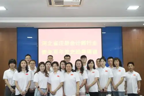 河北省注册会计师行业青年开展百年党史书写诵读系列活动
