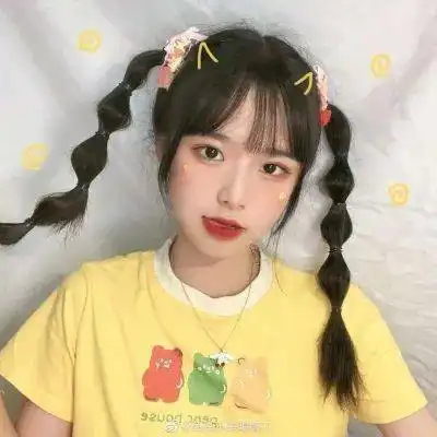 小清新好看闺蜜头像三人各一张
