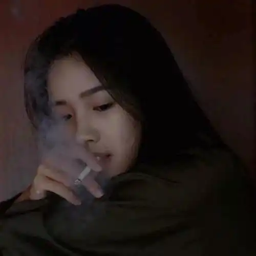 有类似这种抽烟的头像吗情头,女头都可
