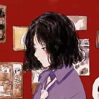 抑郁卡通女生头像萌萌哒微信头像图片大全
