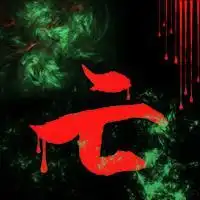 亡字qq头像背景黑色字红色带有流血,恐怖的气氛有没有人能做出来
