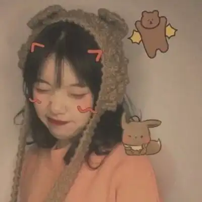 韩系可爱女头禁欲系韩国少女图片头像可爱呆萌
