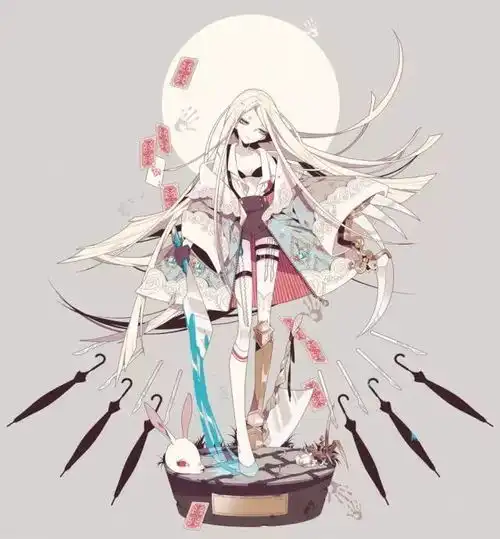 黑童话插画十分耐人寻味
