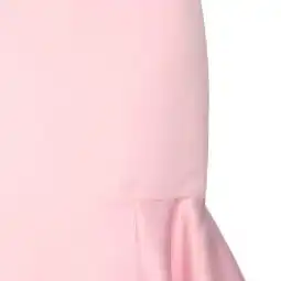 pinko2014春夏系列粉色褶皱短裙
