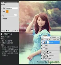 photoshop调出甜美的湖边日系风格少女生活照8
