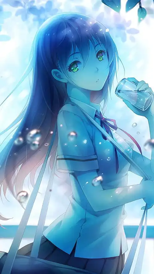 卡通女生壁纸人生很奇妙,转折变换不定时
