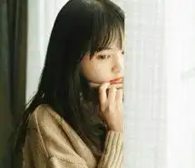 个性时尚侧脸女生微信头像微信头像图片大全
