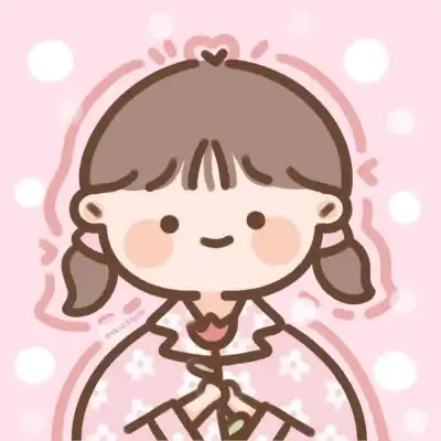 江孑可爱卡通简笔画手绘女头画卡通动漫头像我要个性网
