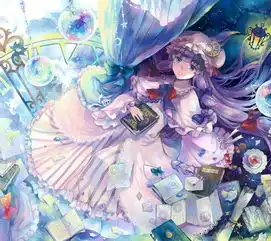 动漫少女图片紫发,求多张,谢谢
