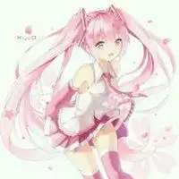 二次元樱初音未来头像可爱微信头像图片大全
