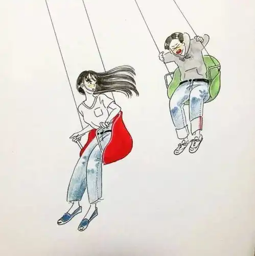 她用插画,画出男女那些事,在ins拥有超高人气
