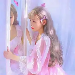 粉色
