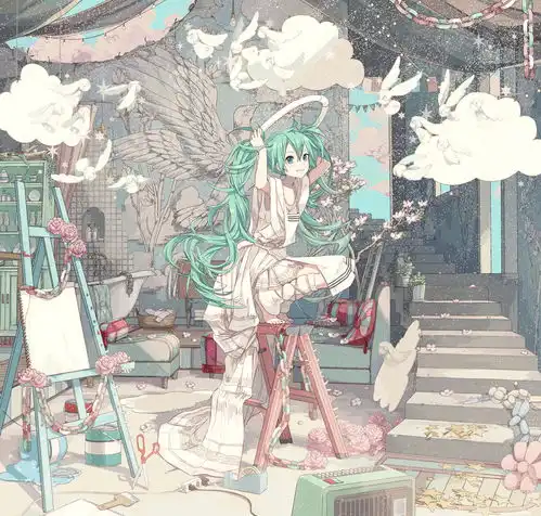 初音殿下在召唤骑士团初音未来我们的公主陛下壁纸1还有三个图包,只是开始
