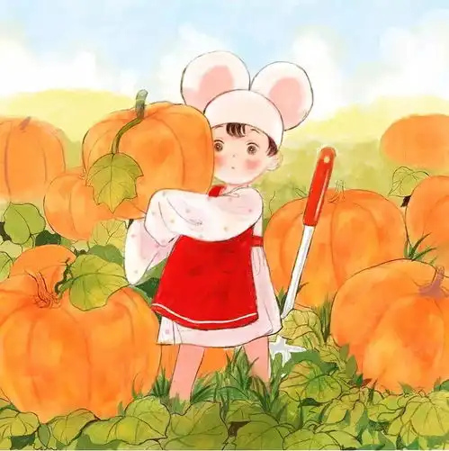 绘画夏日炎炎治愈甜甜
