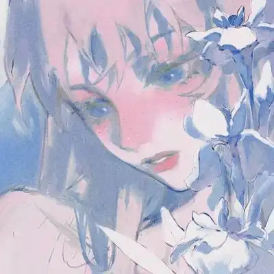 蓝色
