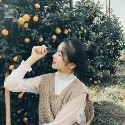 女生笑的头像微信头像女生开心图片
