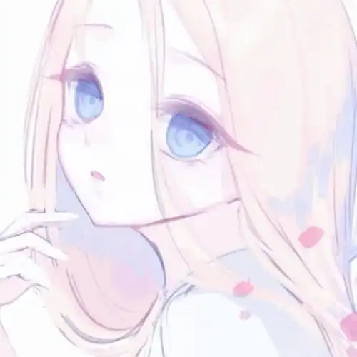 少女感十足的动漫女生头像套图分享套图系列
