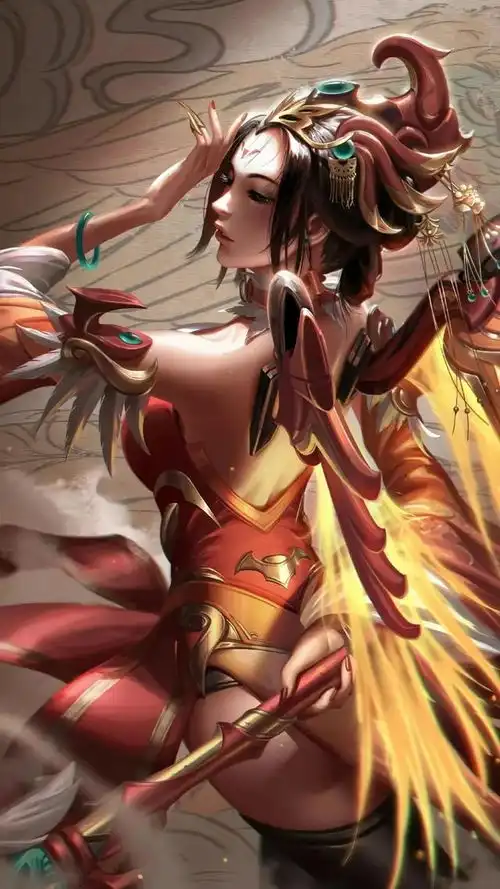 游戏动漫美女战士系列主题壁纸美图
