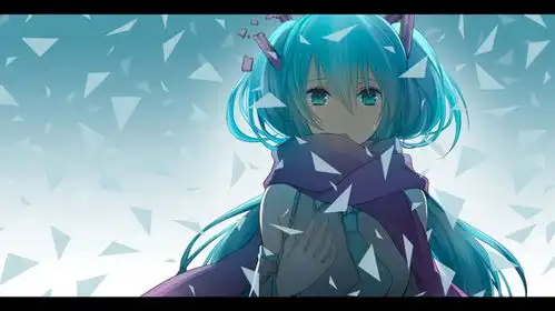 miku初音未来动漫插画原创手绘萌系堆糖,美好生活研究所
