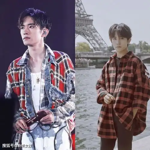 易烊千玺的百变衬衫系列,帅气和可爱完美地融入,你get到了吗
