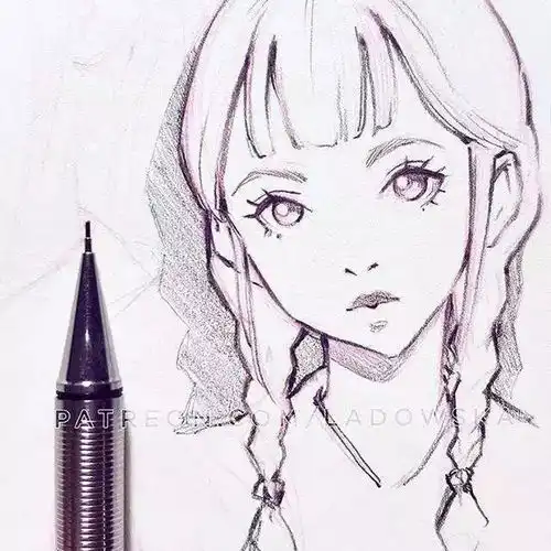来自90后美女画师的手绘,真的美翻了
