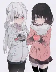 异瞳动漫女生图片
