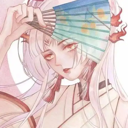 心心念念的动漫女生头像
