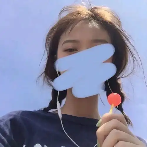 微信女生头像爱不释手
