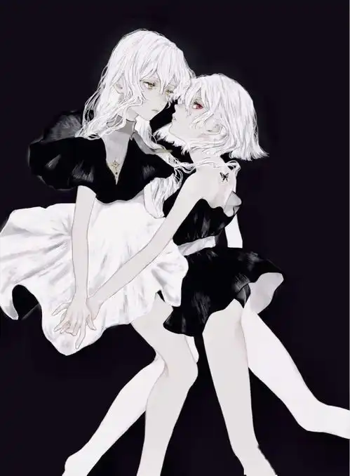 插画师黑白水墨风动漫插画shirone的作品
